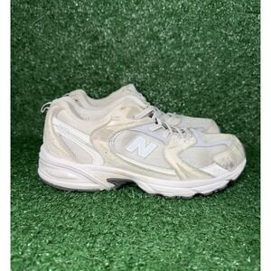 New Balance 530 Youth Kids Size 3 Grey Running Shoes Comfort Slip On Sneakers